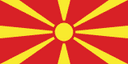 North Macedonia flag